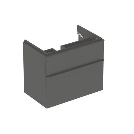 MEUBLE 2T.SMYLE SQUARE 75 GRIS   500.353.JK.1 GEBERIT  [500.353.JK.1]