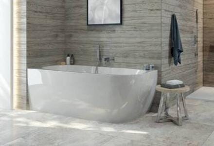 BAIGN. GRETA ASYM.GCHE 180X80 BLC L16GRA1880G LEDA  [L16GRA1880G]