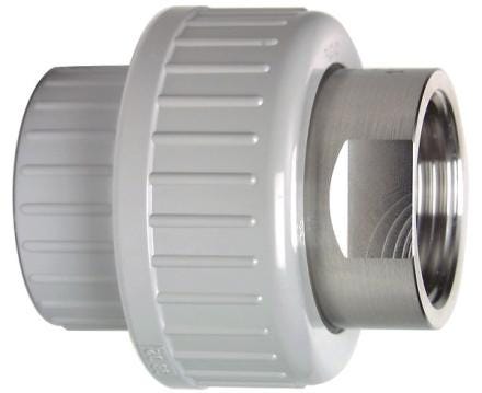UNION PVC-C/INOX/EPDM F 50X1"1/2 GF 723540210 FISCHER GEORG  [723540210]
