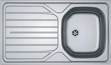 ONDULA - Evier inox à encastrer