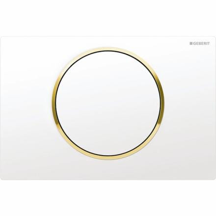 PLAQUE DECL.SIGMA10 BLC/DOR.GEBERIT 115758KK5 GEBERIT  [115.758.KK.5]