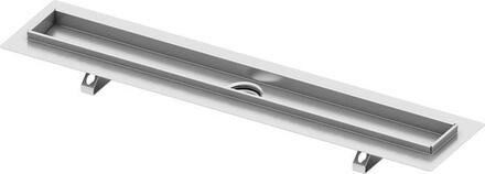 DRAINLINE - Rigole d'évacuation avec manchette d'étanchéité pour système d'évacuation de douche à l'italienne