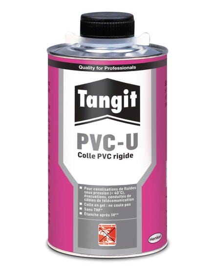 TANGIT - Colle en gel pour l'assemblage d'éléments en PVC-U (PVC rigide)