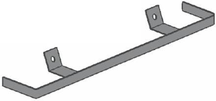 PORTE-SERV.ODEON UP 80 GRIS MET. JD E4797-39R JACOB DELAFON KOHLER
