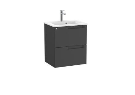 MEUBLE VSQ ALEYDA 50CM 2T NOIR MAT A851809523