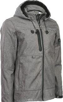 VESTE SOFTSHELL FLORES          1133-GRCH-XXL FRANCE TEXTILE PRODUCTION