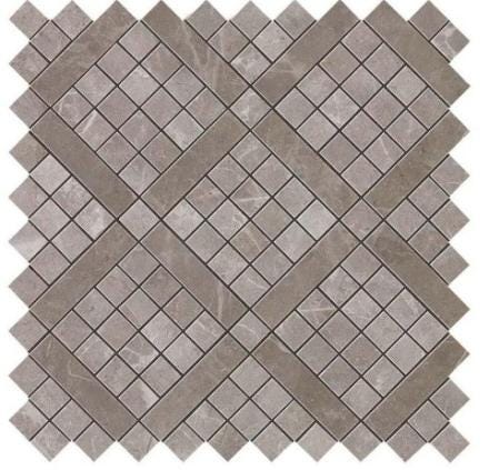 CAR. MARVEL GREY FLEURY DIAGONAL MOSAIC  9MVD
