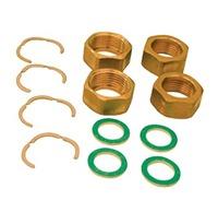 KIT RACC.P.TWIN TUBE INOX              260009
