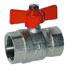 VANNE A SPHERE FF - Manette papillon rouge