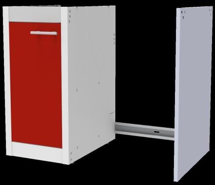 MEUBLE BAS CLIPMETAL 100CM GLACIER ABMV100Z00 MODERNA FRANCE  [ABMV100Z00] 