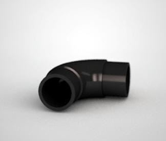 COURBE 90 PE100 SDR17 B.A.B LONG     315X18,7 SIMONA ALLEMAGNE  [019100095]