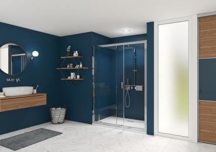 PORTE COUL.SMART EXPRESS 100X190   PA1911CTNE AQUAPRODUCTION KINEDO  [PA1911CTNE]