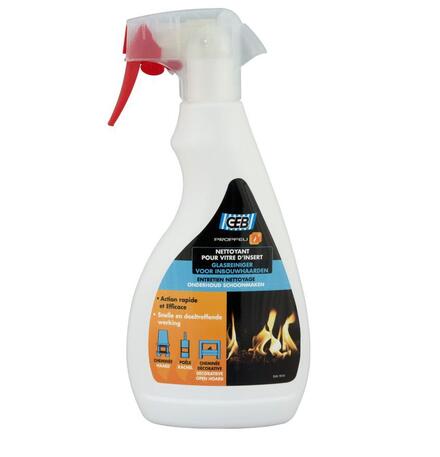 PROPFEU - Nettoyant pour vitres de poêles et d'inserts