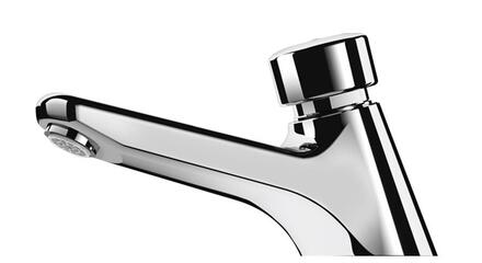 TEMPOSTOP - Robinet poussoir de lavabo sur vasque