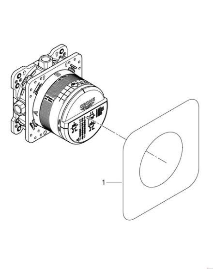 SET DCH ENC MECA SMARTCONTROL    CHR 34712000 GROHE  [34712000]