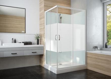 CABINE CO/ANG IZIGLASS2 80X120 VS L11IZC12801 LEDA  [L11IZC12801]