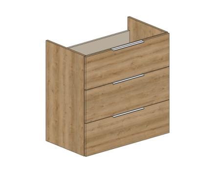 MEUBLE S/P METRO26 3T.PO 80 BS NAT.    RC0148