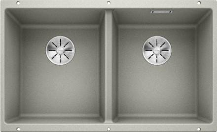 EVIER 2C.BLANCO SUBLINE350/350-U GR.PR 523577 BLANCO