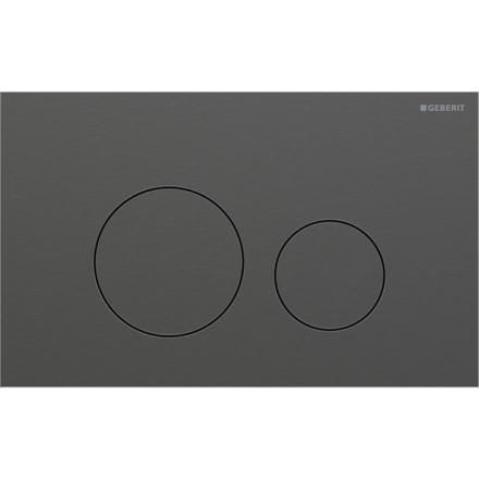 PLAQUE ACIER DB SIGMA40 NOIR CHR 115.628.QD.1 GEBERIT  [115.628.QD.1]