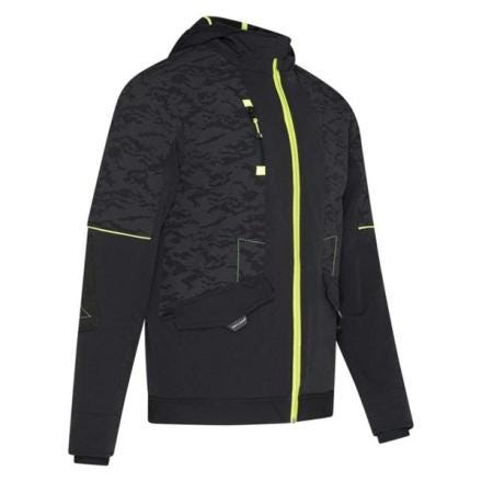 BLOUSON GARCIA NOIR/JAUNE T.XL 1253-NOIRJF-XL FRANCE TEXTILE PRODUCTION