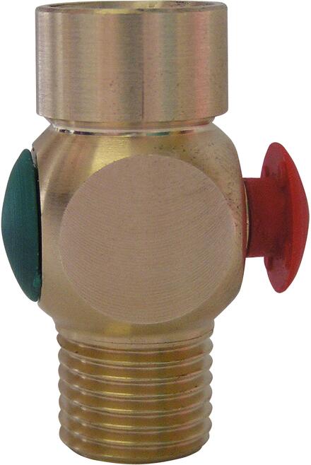 ACCESSOIRES DE MANOMETRES - MF - Robinet d'isolement avec orifice de décompression et grille de filtration