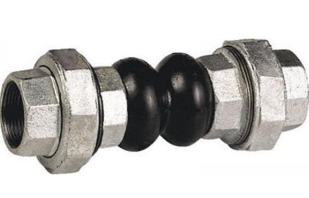 MANCHON ANTIVIBRATOIRE - FF - ZKT - A raccord union en fonte malléable galvanisé