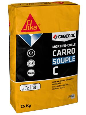 CARROSOUPLE C - Mortier-colle à adhérence améliorée C2