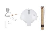 KIT ELECTRIQUE STEATITE 2400W MURAL    074738
