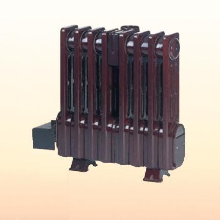 RADIATEUR CHEMINEE FLAMME NON VISIBLE - Série RN - Corps de Chauffe en fonte