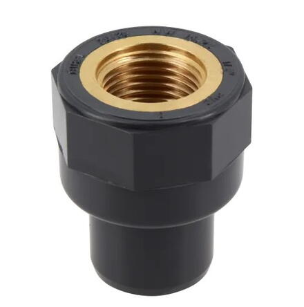 MANCHON A COLLER / A VISSER PVC - MF - Filetage laiton