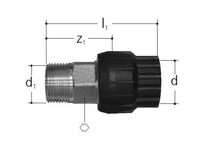 PIECE INTER.M.SANIPEX     1/2-16 GF 351616997 FISCHER GEORG  [351616997] 