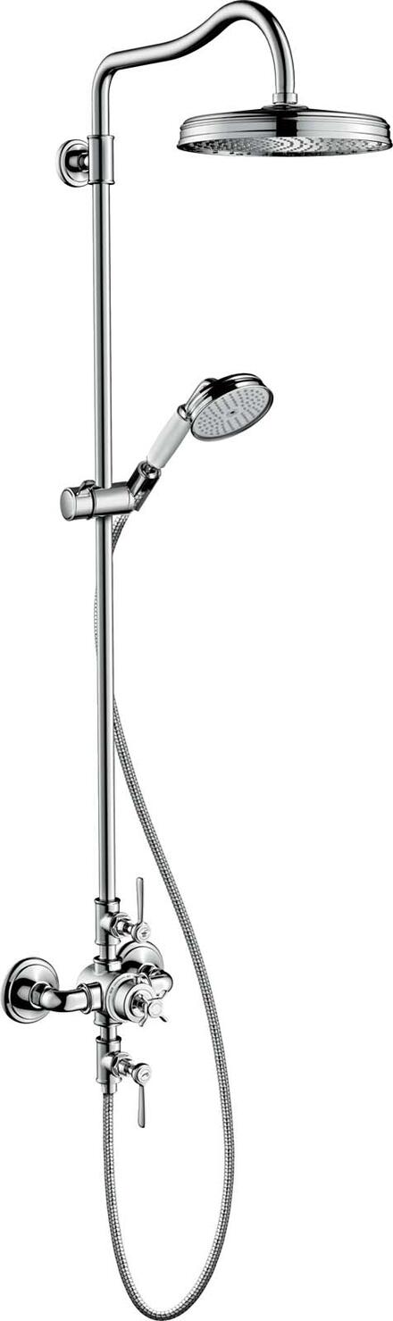 AXOR SHOWERPIPE DESIGNED BY FRONT - Colonne de douche thermostatique apparente