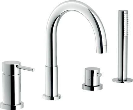 MITIGEUR BAIGN. ROND -KIT-  CHR  WEBK110/9TCR NOBILI RUBINETTERIE  [WEBK110/9TCR] 