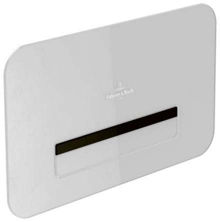 PLAQUE WC SANS CONTACT VERRE BLANC   922311RE