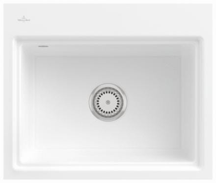 EVIER SUBWAY STYLE 60 S FLAT BLANC   33661FR1 VILLEROY BOCH  [33661FR1]