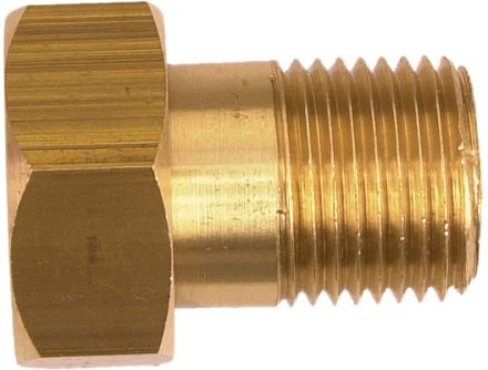 RACCORD COMPTEUR - Avec plat et trou brut