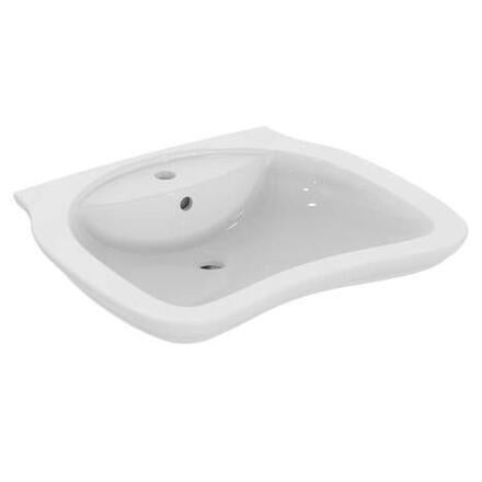MATURA 2 - Lavabo ergonomique autoportant en porcelaine vitrifiée
