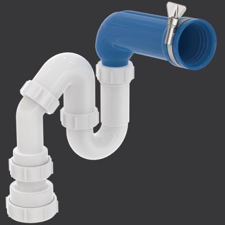 SIPHON ENCASTRE POUR C21              E254967 IDEAL STANDARD FRANCE  [E254967]