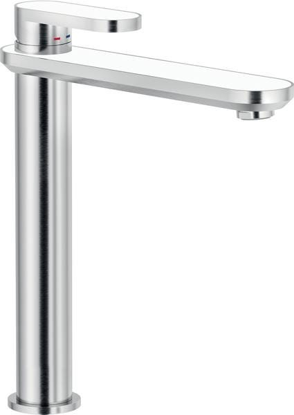 MITIGEUR LAVABO HAUT BLC+INOX   DS106128/2TBK NOBILI RUBINETTERIE  [DS106128/2TBK]