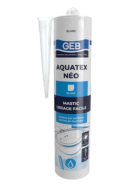 AQUATEX NEO - Mastic silicone à base aqueuse pâte thixotrope