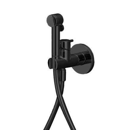 KIT WC MITIGEUR ENCASTRE CHROME NOIR  WJ67072 ONDYNA  [WJ67072]