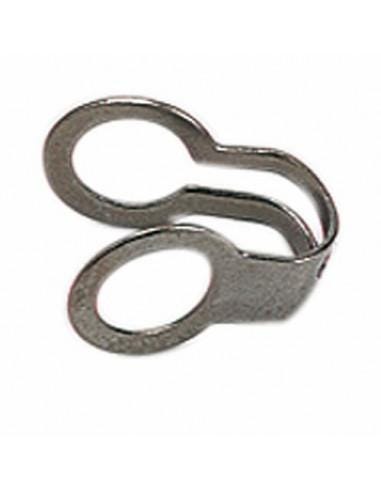 LOT 100 ATTACHES INOX POUR CHAINETTE   006200 VALENTIN  [00620000000] 