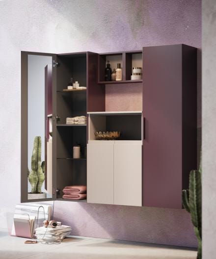 NICHE MURALE 30CM WALLY LAQUE  SANIJUA 902003 SANIJURA / KOHLER FRANCE  [902003]