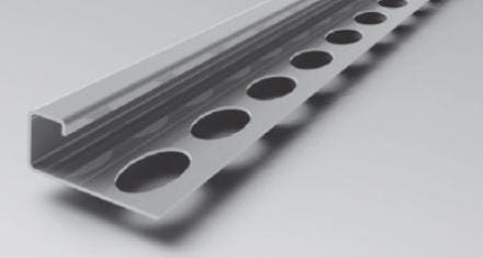 NOVOLISTEL BASIC ALUMINIUM - Profilé listel de taille réduite (largeur : 9 mm)