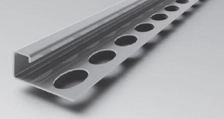 NOVOLISTEL BASIC ALUMINIUM - Profilé listel de taille réduite (largeur : 9 mm)