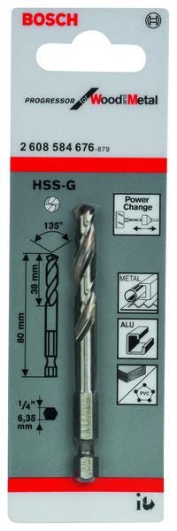 FORET DE CENTRAGE POUR SCIE TREPAN - HSS-G