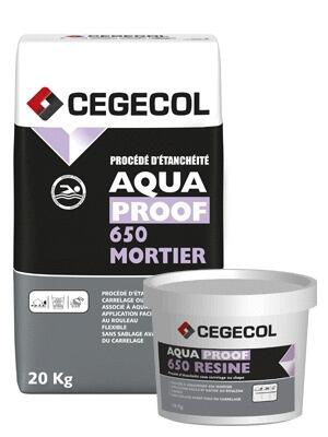 SYSTEME AQUAPROOF 650 - Procédé d'étanchéité sous carrelage ou chape