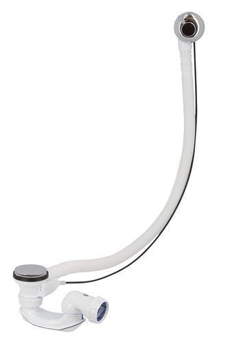 EASYBAIN STICK - Vidage à câble avec siphon à joint intégré, volant design et clapet recouvrant laiton