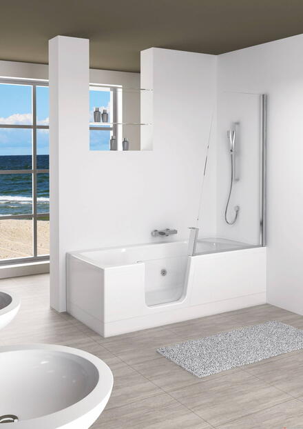 KINEDUO - Concept bain/douche en Biocryl