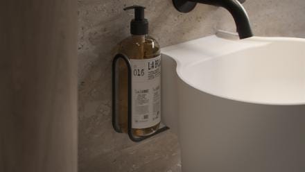 LAVE-MAINS SOURCE OBLONG BLANC MAT     140103